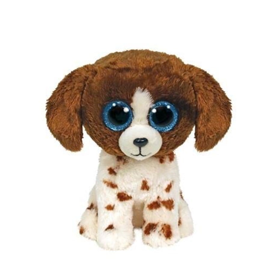 Docka, bamse och tillbehör - Ty Beanie Boos - Muddles The Dog (Regular) - 0008421362493
