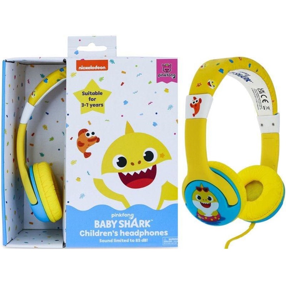 Hörlurar / Headset - OTL Junior Headphones - Baby Shark Holiday - BS0845