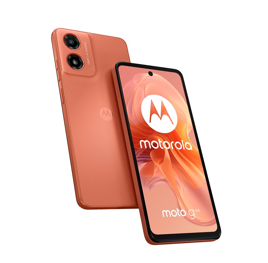 Mobile - Motorola Moto G04 64GB/4GB - Sunrise Orange *DEMO* - PB130019SE