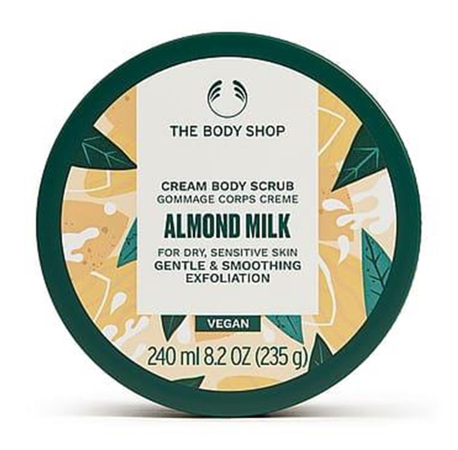 Kroppsvård - The Body Shop Body Scrub Almond Milk 240 ml - 5028197376789