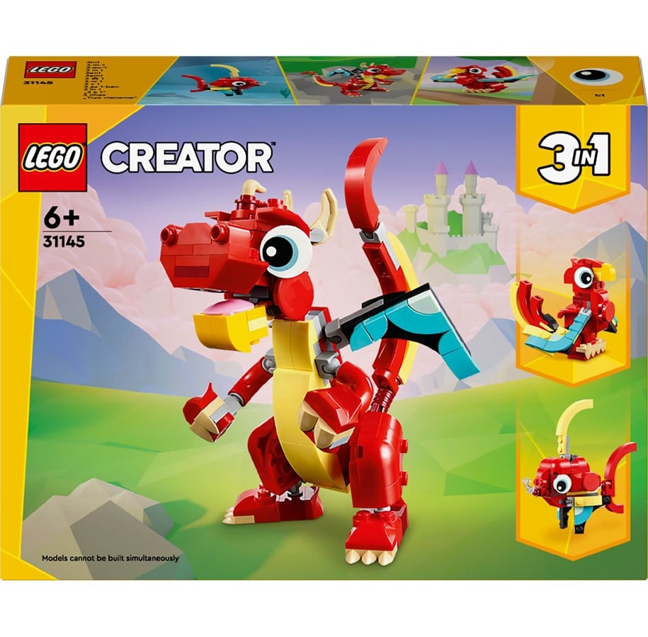 LEGO®  - LEGO Creator 31145 Röd drake - 31145