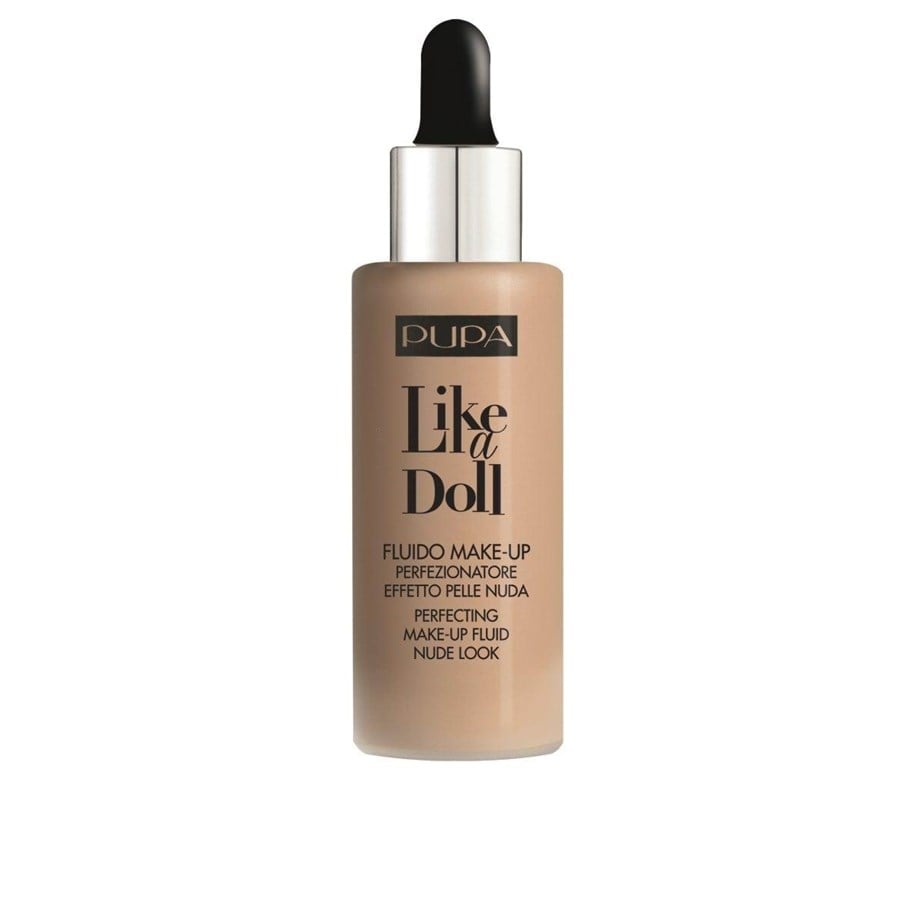 Smink - PUPA Milano Like A Doll Perfecting Make-Up Fluid 040 Medium Beige - 30 ml - 8011607222421
