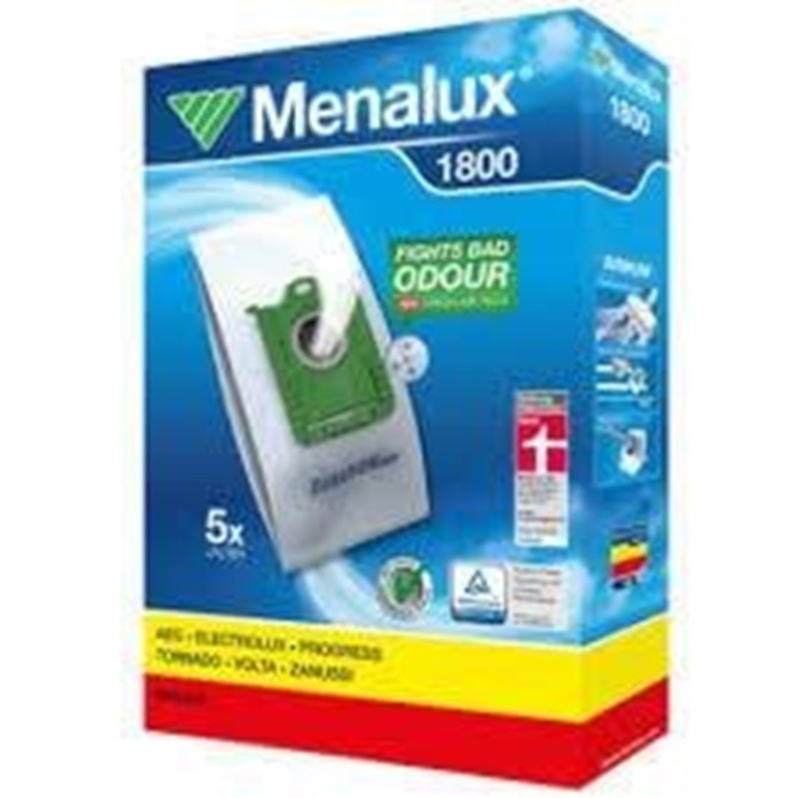 Dammsugarpåse - Menalux Vacuum Cleaner Bags 1800 Synthet 1800 5 pcs + filter - 900 16 88-18/4