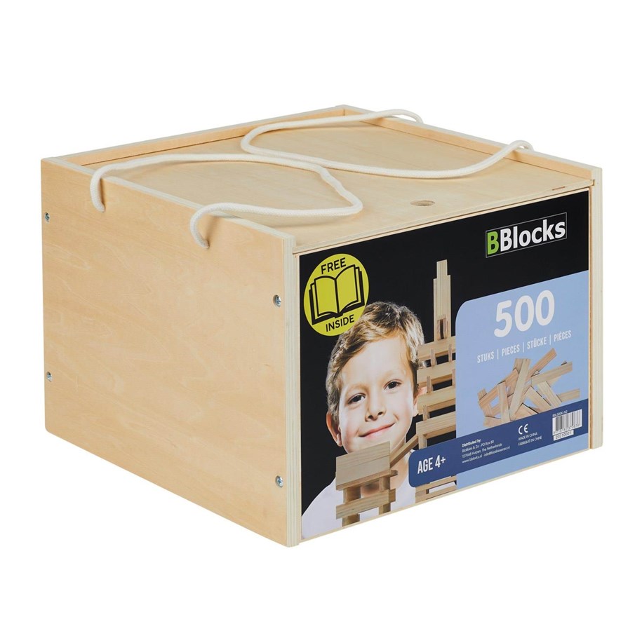 Byggset - BBlocks Building Boards in Storage Box 500dlg. - BBL500K-N2