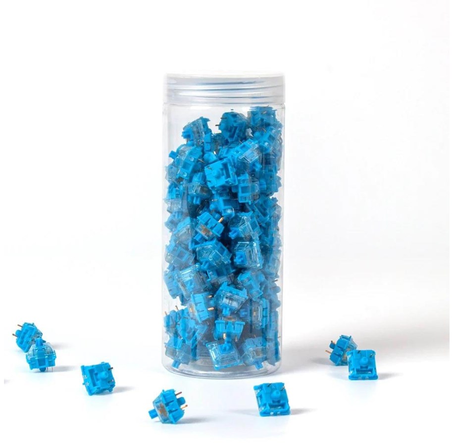 Systemtillbehör - Keychron Switch set - Gateron Phantom Blue Switch set - 110pcs - G41
