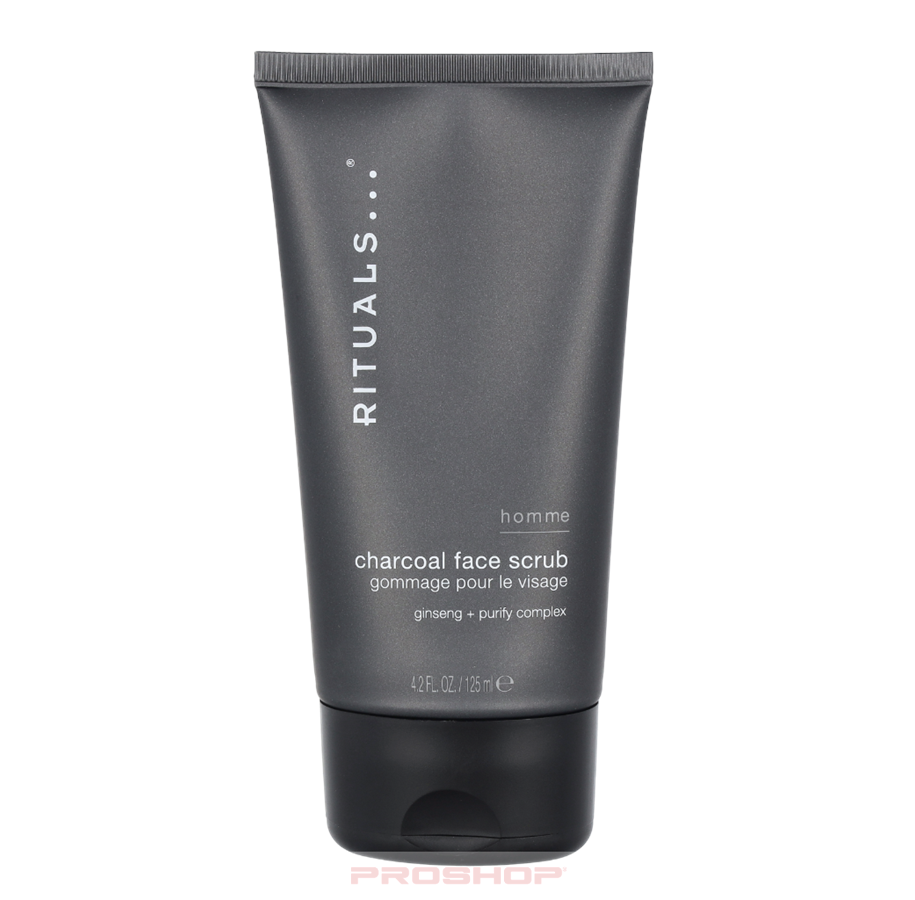 Ansiktsvård - Rituals Homme Charcoal Face Scrub 125 ml - 8719134164183