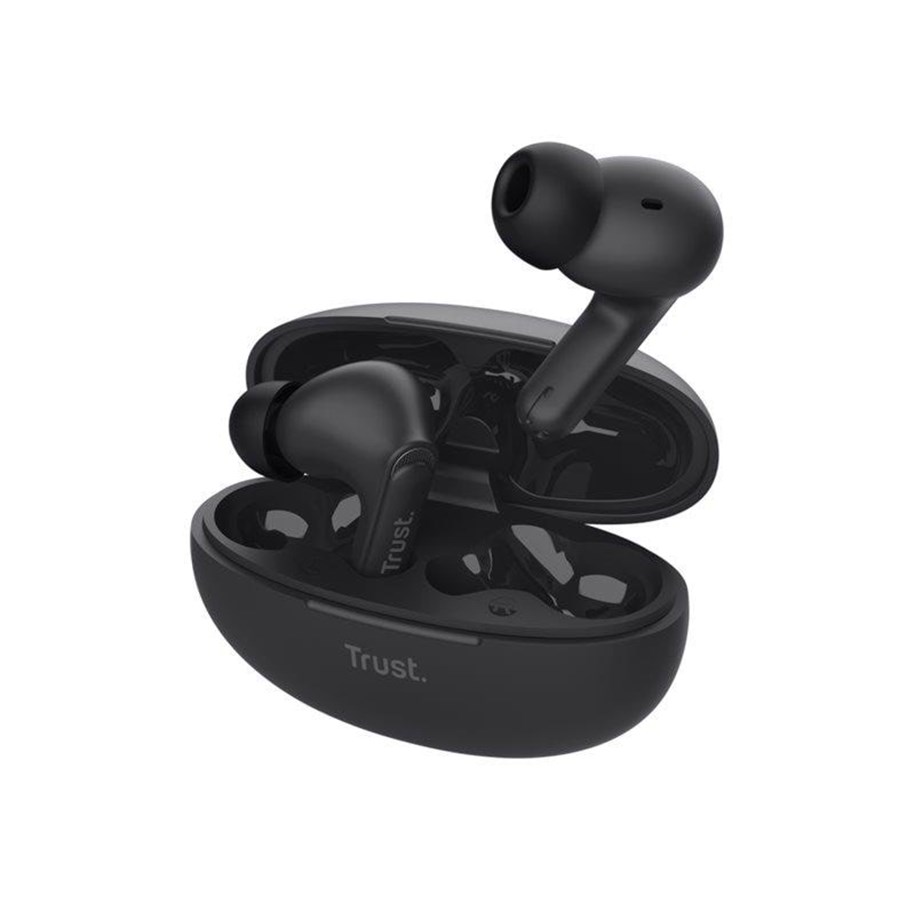 Hörlurar / Headset - Trust Yavi Bluetooth ENC - Black - 25296