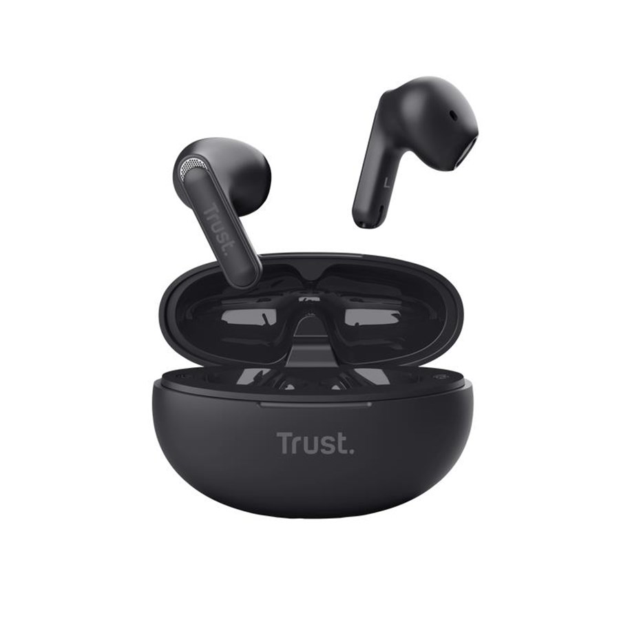 Hörlurar / Headset - Trust Yavi Bluetooth ENC - Black - 25298