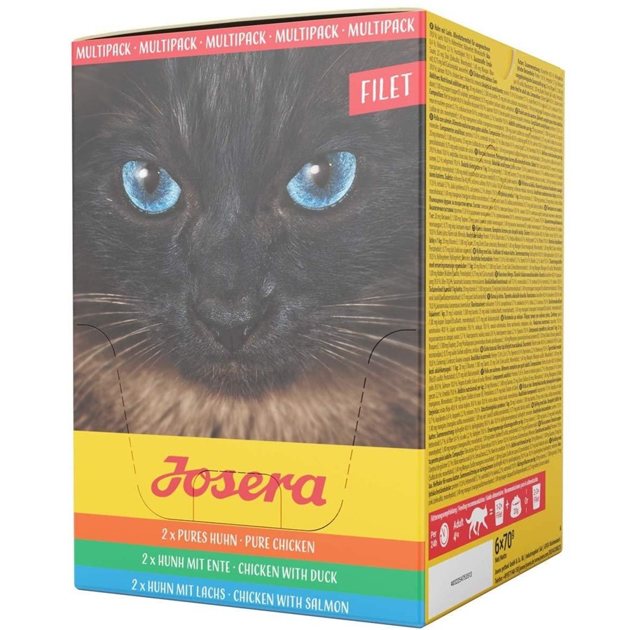 Katter - JOSERA Filet Multipack 6x70g - 4032254753513