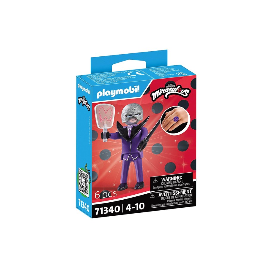 Figure - Playmobil Miraculous: Hawk Moth - 71340