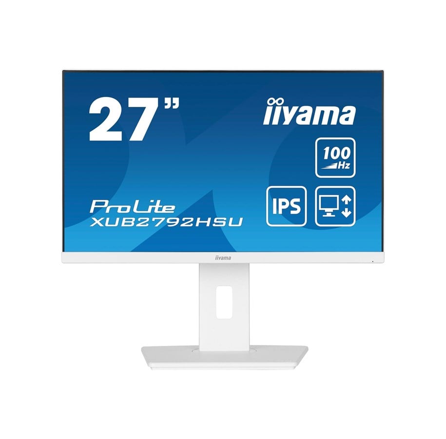 Skärm - 27" iiyama ProLite XUB2792HSU-W6 - 1920x1080 - 100Hz - IPS - XUB2792HSU-W6