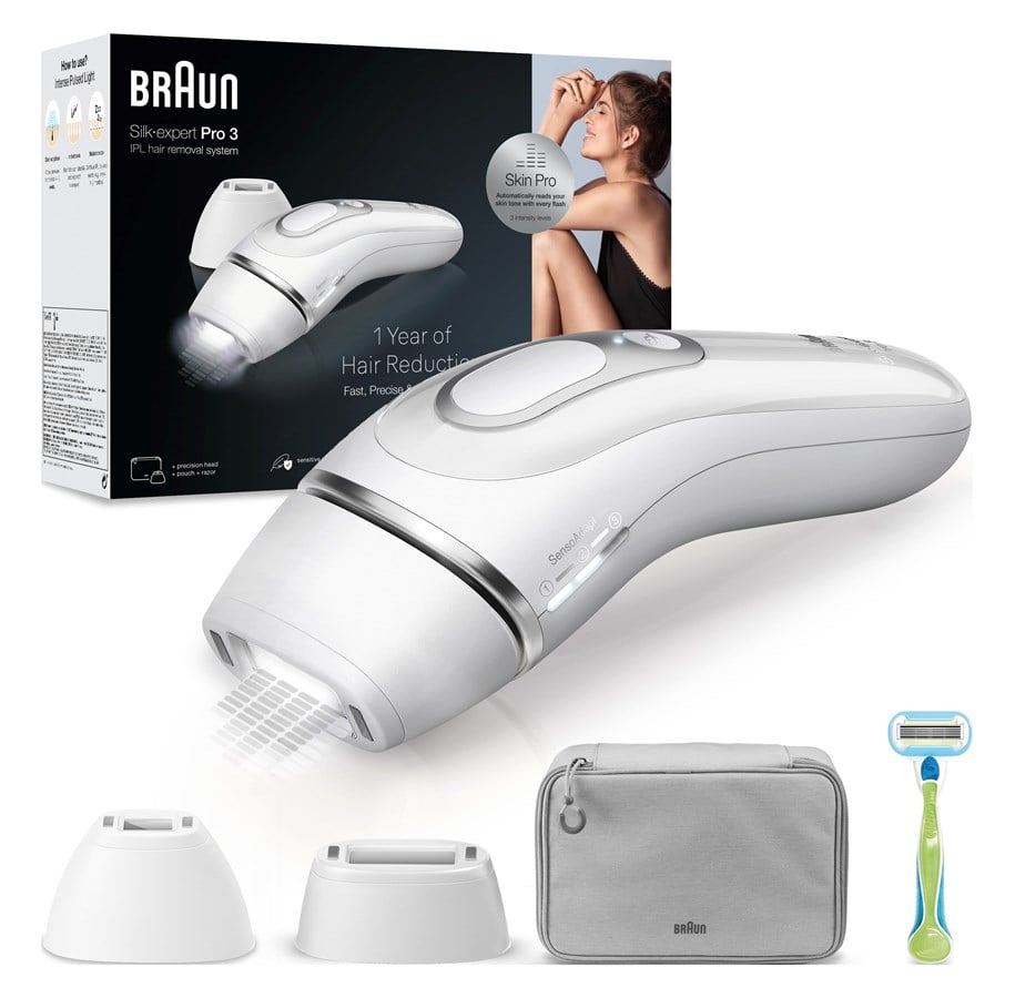 Epilator/IPL - Braun Ljusepilator (IPL) PL3122 Silver/White - 7500435238410