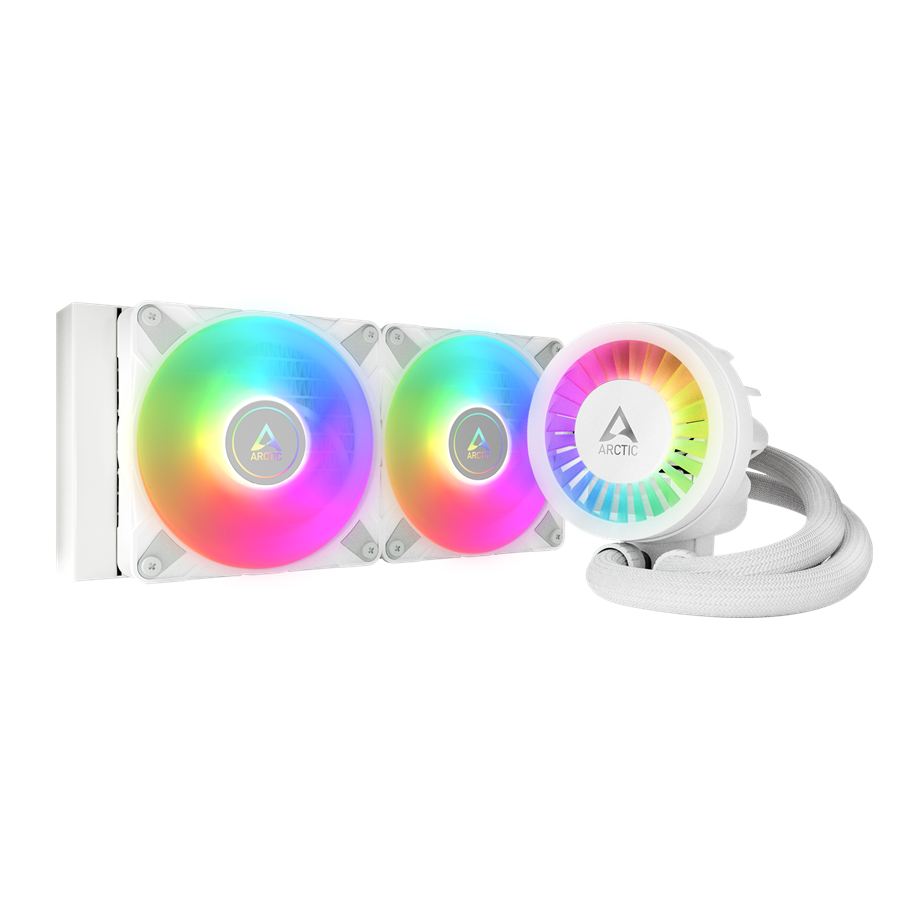 CPU-fläktar - Arctic Liquid Freezer III 240 A-RGB - White - CPU Vattenkylare - Max 23 dBA - ACFRE00150A