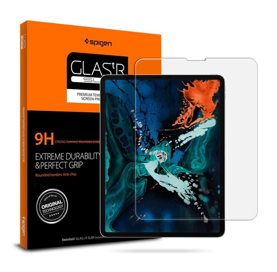 Mobiltelefontillbehör-Skyddsfilm - Spigen Glass Slim - iPad Pro 12.9" (2022/2021/2020/2018) - 068GL25594
