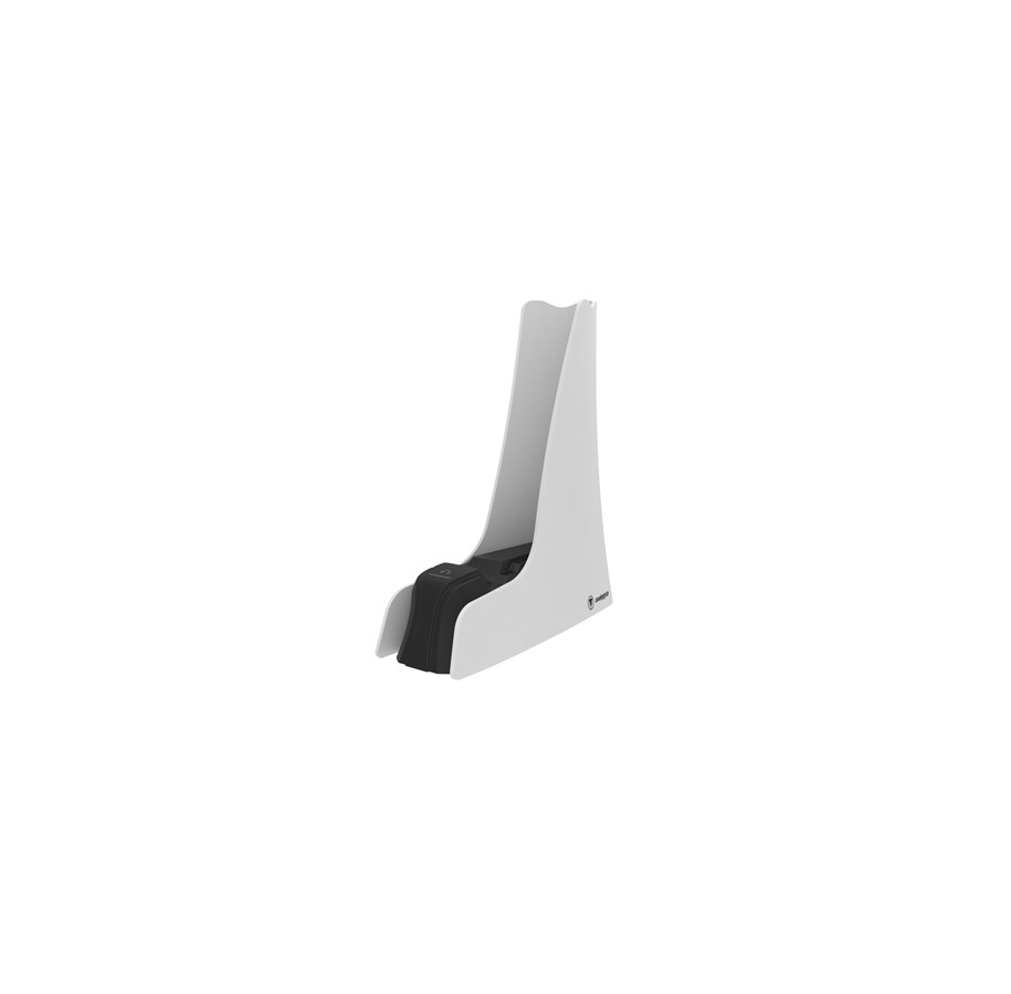Spel Tillbehör - Snakebyte Dual Charge 5 + Headset Stand - White - Wired - Sony PlayStation 5 - SB920813