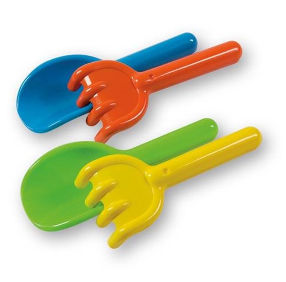 Utomhuslek - Androni Shovel and Rake (Assorted) - 4310-0000