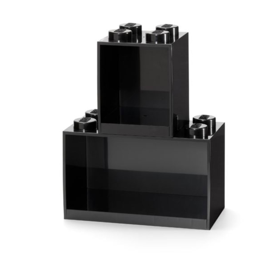 Barnrummet - LEGO BRICK SHELF SET - BLACK - 41171733