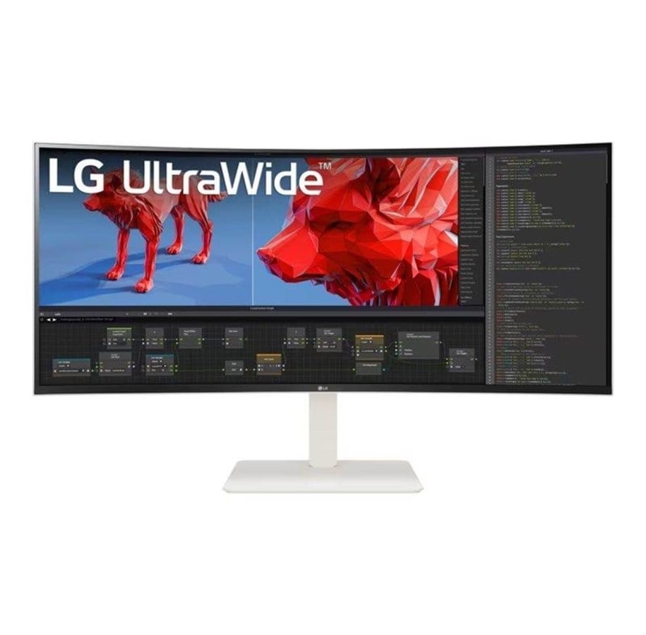 Skärm - 38" LG UltraWide 38WR85QC-W - 3840x1600 (WQHD+) - 144Hz - Nano IPS - 90W USB-C - KVM switch - 38WR85QC-W