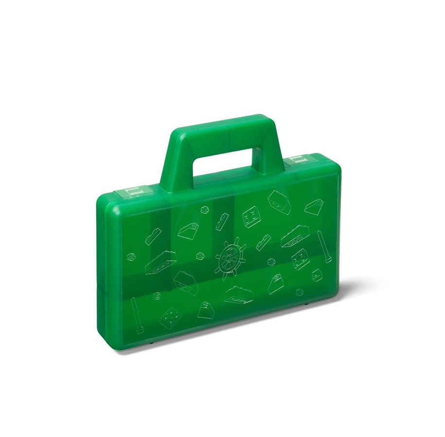 Barnrummet - LEGO SORTING CASE TO GO - GREEN - 40870003