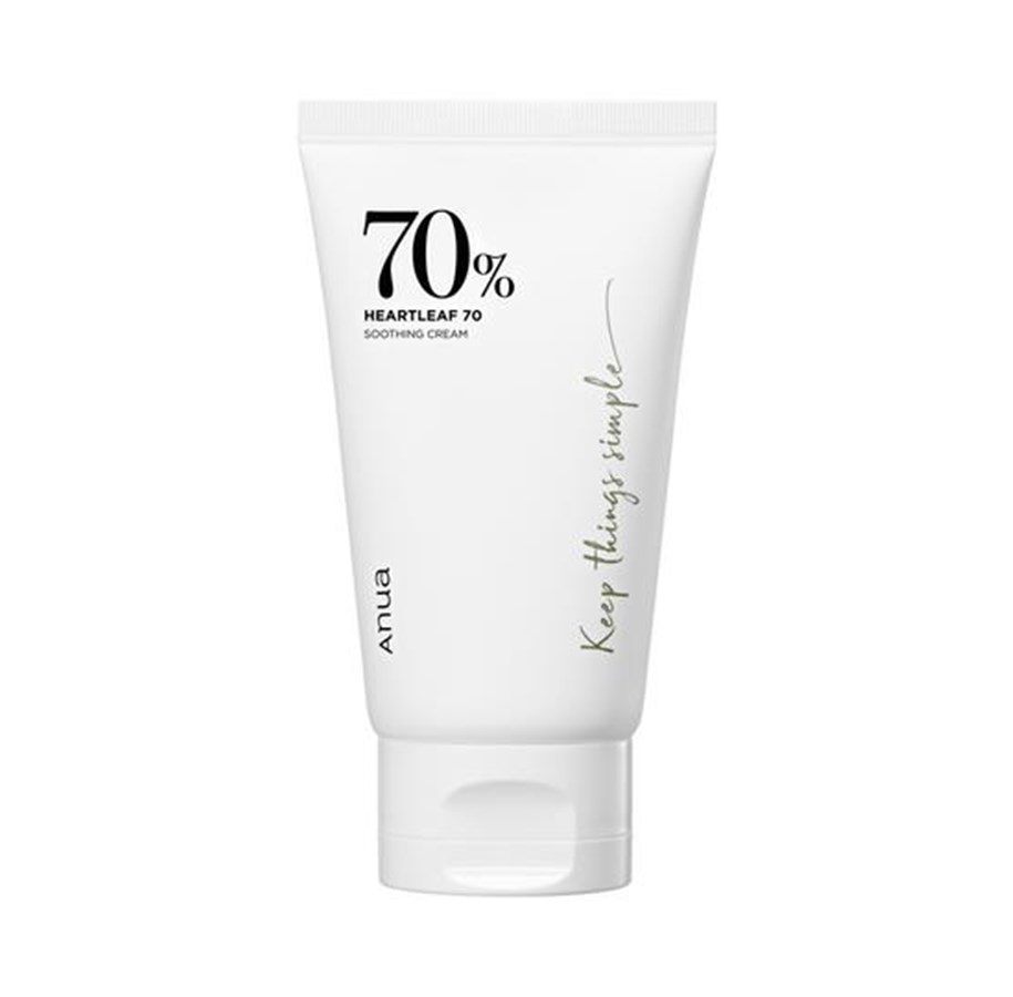 Ansiktsvård - Anua - Heartleaf 70% Soothing Cream - 8809640731587