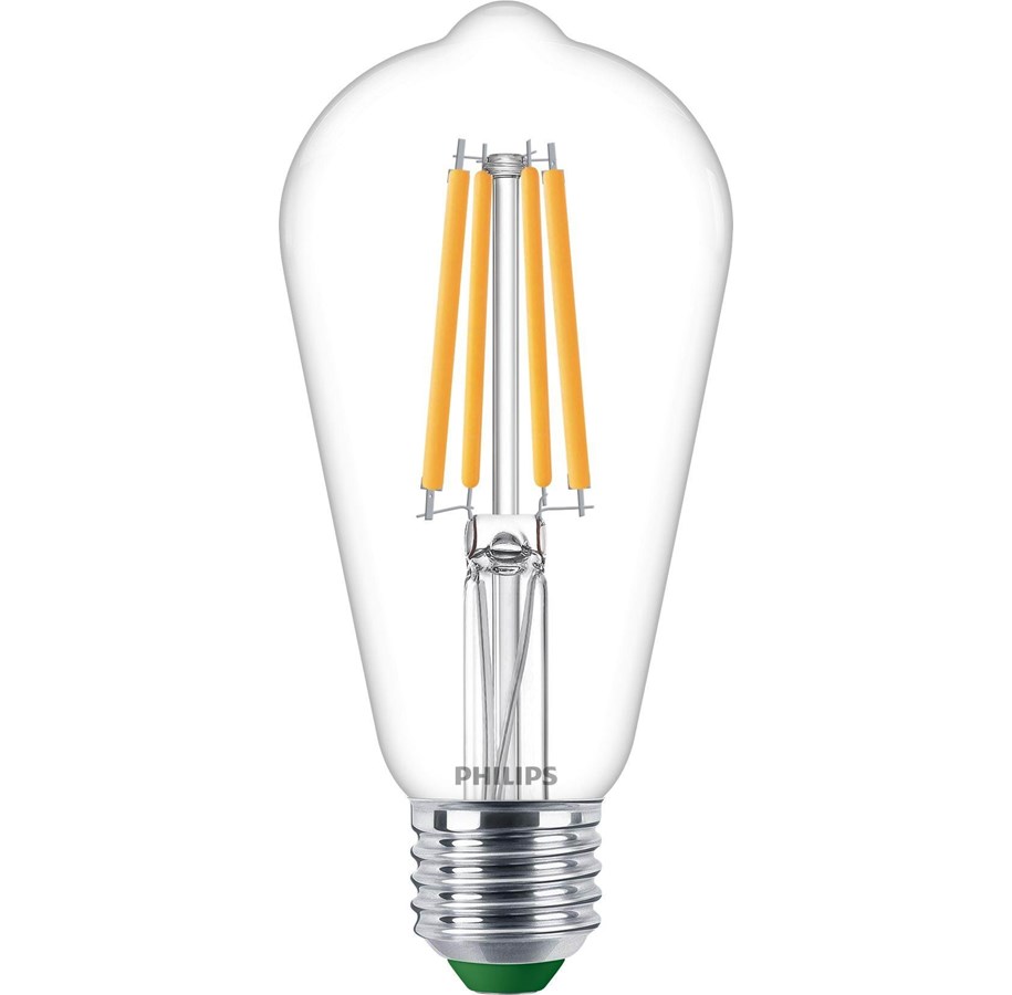 Glödlampor - Philips LED-glödlampa Edison 6W/827 (60W) Clear E27 - 929003642401