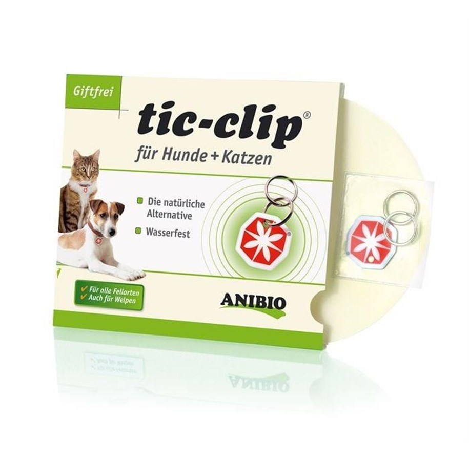 Hundar - Anibio - Tic clip for dogs and cats - (95001) - 95001