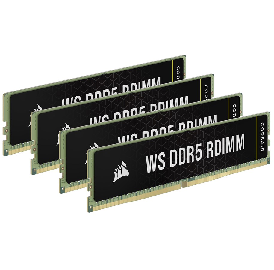 RAM - Corsair WS DDR5-6000 - 64GB - CL40 - Quad Channel (4 pcs) - Intel XMP - Svart - CMA64GX5M4B6000C40