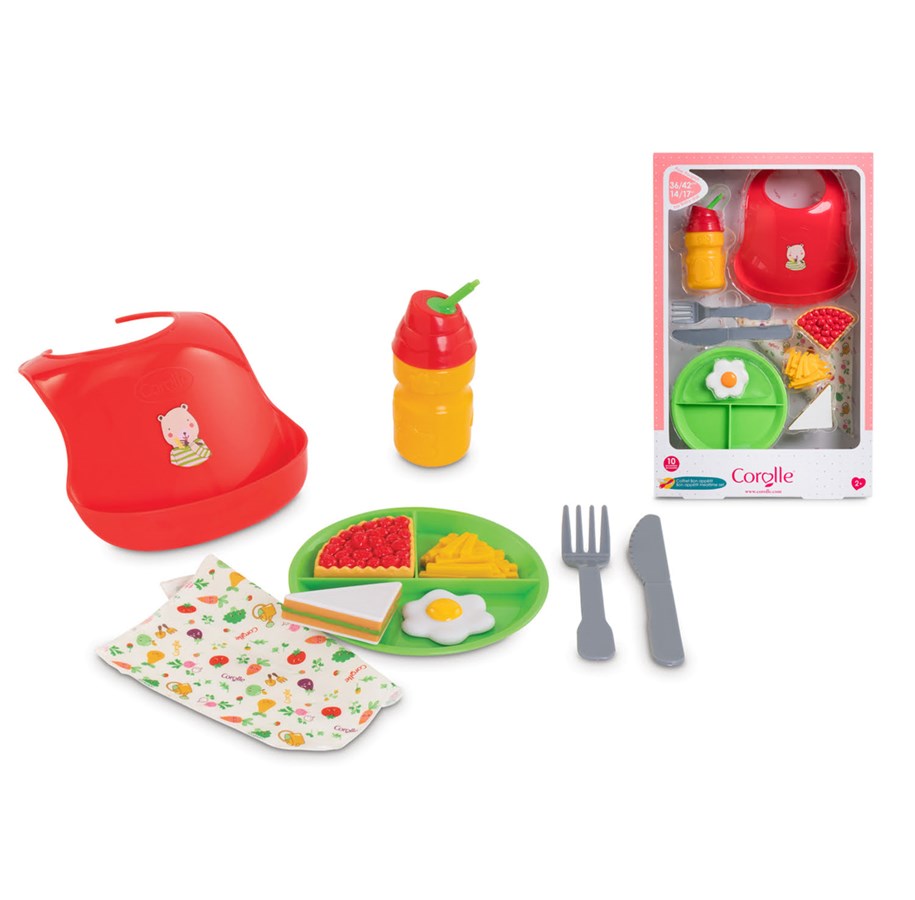 Docka, bamse och tillbehör - Corolle Cor. MGP 14"/17" Bon Appetit M.Set - 9000141270