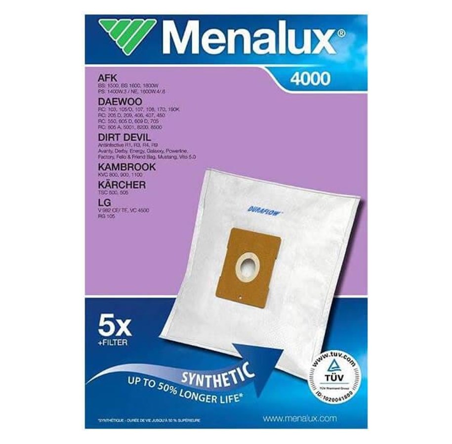 Dammsugarpåse - Menalux vacuum cleaner bag 4000 - 900 19 61-31/8