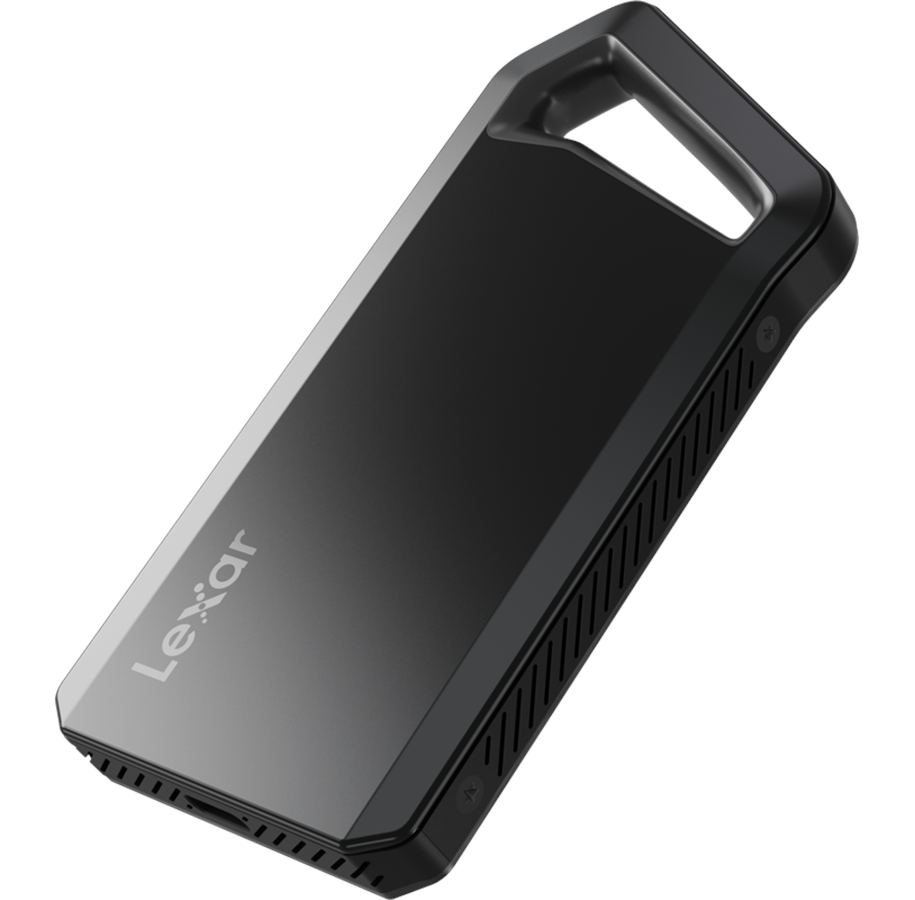 SSD - Lexar Professional SL600 Portable SSD - 1TB - Extern SSD - Svart - USB 3.2 Gen 2x2 - LSL600X001T-RNBNG