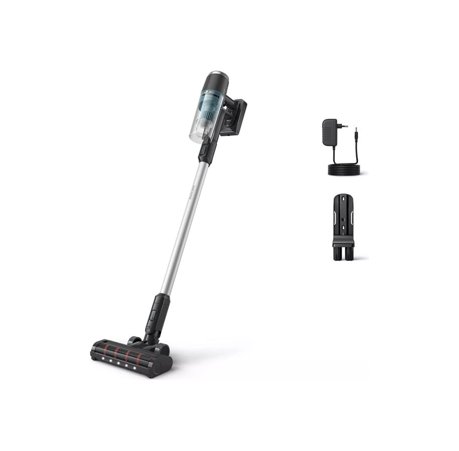Handdammsugare - Philips Skaftdammsugare 3000 Series XC3031 - vacuum cleaner - cordless - stick/handheld - misty gray - XC3031/01