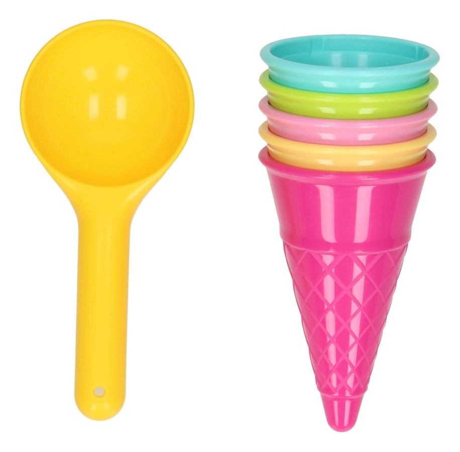 Utomhuslek - Androni Sand Ice Cream Set - 3405-0000