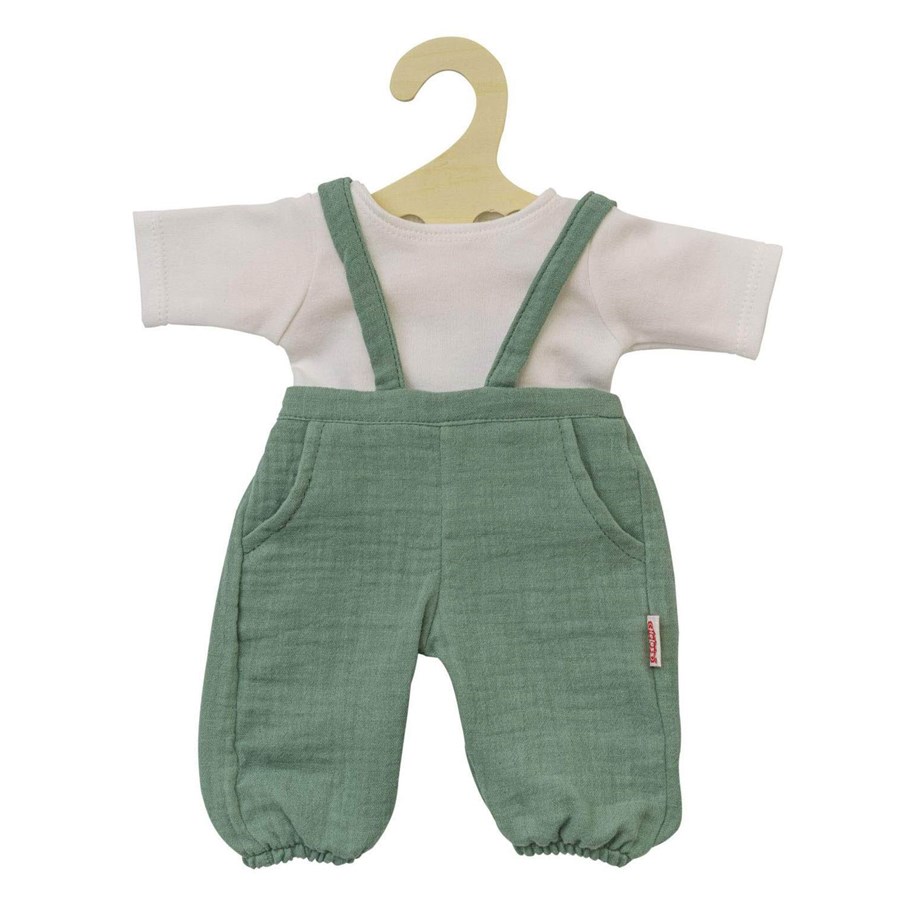 Dockor & Tillbehör - Heless Dolls Dungarees Green 28-35 cm - 1416