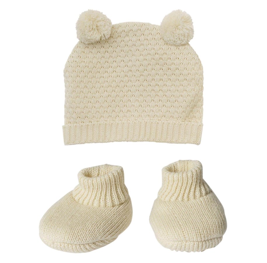 Dockor & Tillbehör - Heless Doll Knitting Set Organic Cotton Set 35-45 cm - 4801
