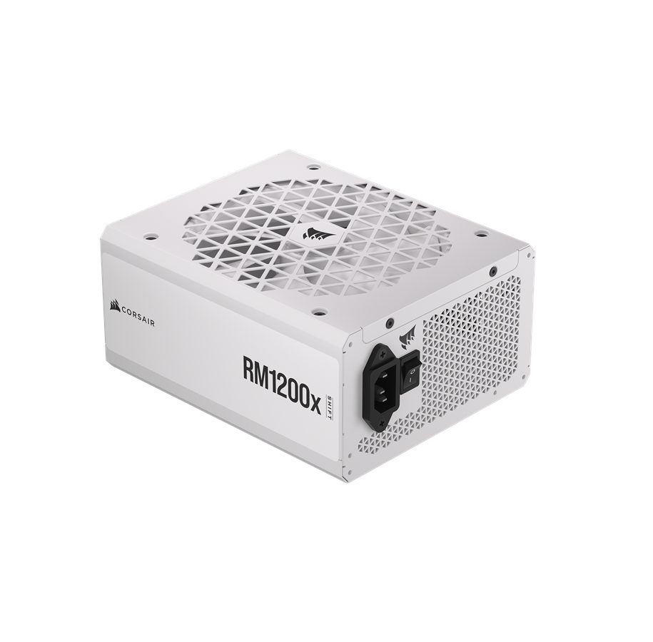 Strömförsörjning - Corsair RM1200X SHIFT White Strömförsörjning - 1200 Watt - 140 mm - ATX 3.0 - 80 Plus Gold certificate - CP-9020276-EU