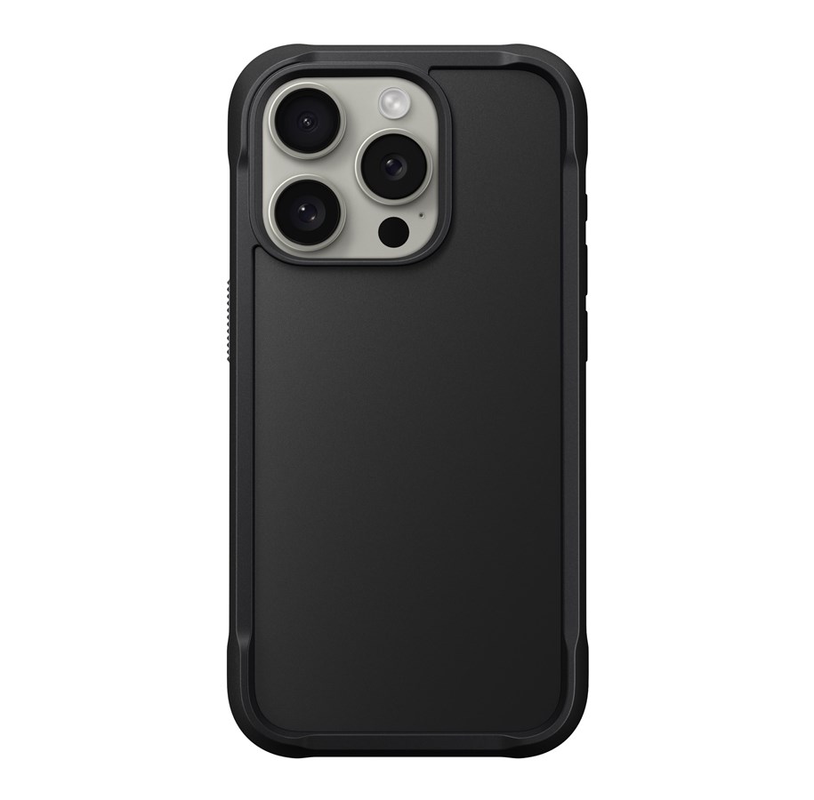 Mobile - Covers & Cases - Nomad Rugged Case - black  - iPhone 15 Pro - NM01639985