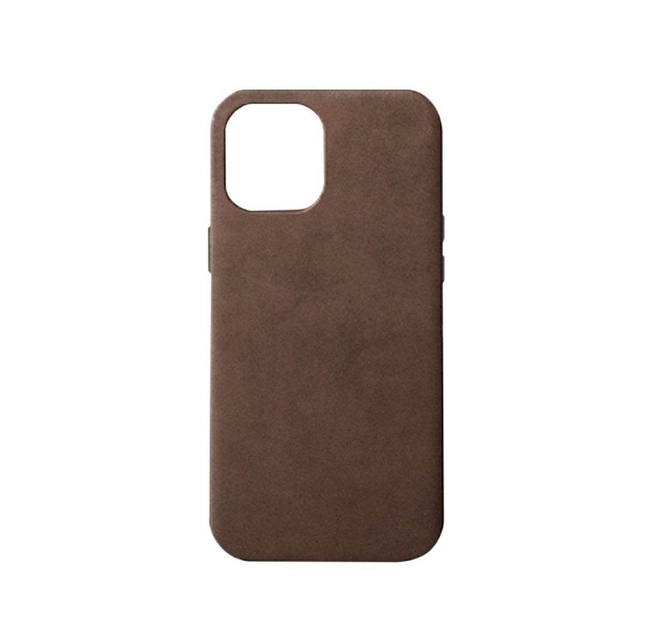 Mobile - Covers & Cases - Journey Leather Case for iPhone 12 mini with MagSafe - Dark Brown - J04AI1254DB