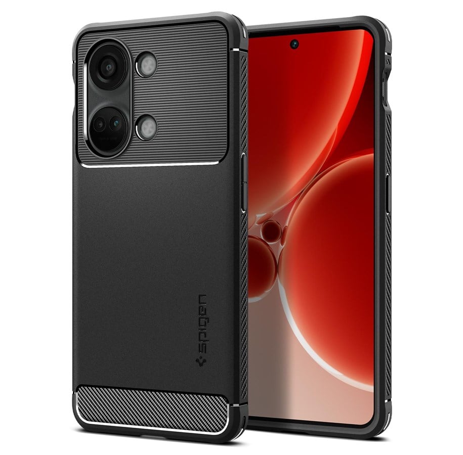 Mobile - Covers & Cases - Spigen Rugged Armor - matte black - OnePlus Nord 3 5G - ACS05197