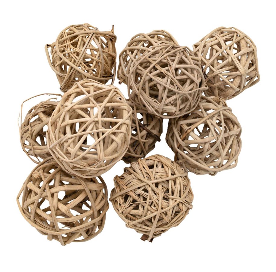 Konst- och hantverksmaterial - Colorations - Small Lata Balls 5cm 10pcs. - 38WD07