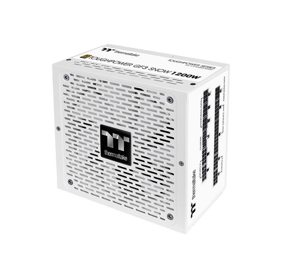 Strömförsörjning - Thermaltake ToughPower GF A3 Snow - TT Premium Edition - power supply - 1200 Watt Strömförsörjning - 1200 Watt - 140 mm - ATX 3.0 - 80 Plus Gold certificate - PS-TPD-1200FNFAGE-N