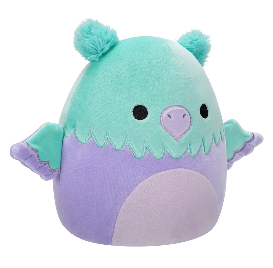 Docka, bamse och tillbehör - Squishmallows Minerva the Griffin 19 cm - 0196566411463