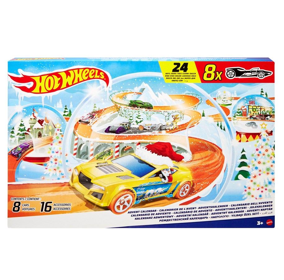 Julkalender - Hot Wheels Basics Adventskalender 2024 - HTG00
