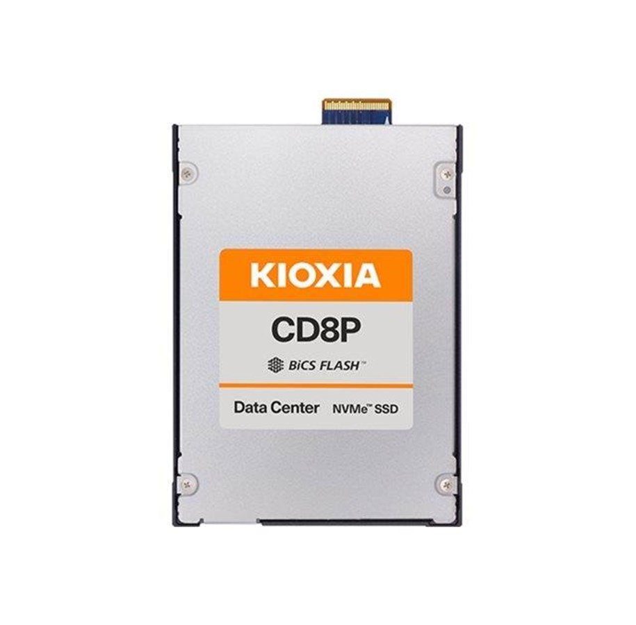 SSD - Kioxia CD8P-R Series KCD8XPJE7T68 - SSD - Data Centre Read Intensive - 7680 GB - PCI Express 5.0 x4 (NVMe) - KCD8XPJE7T68