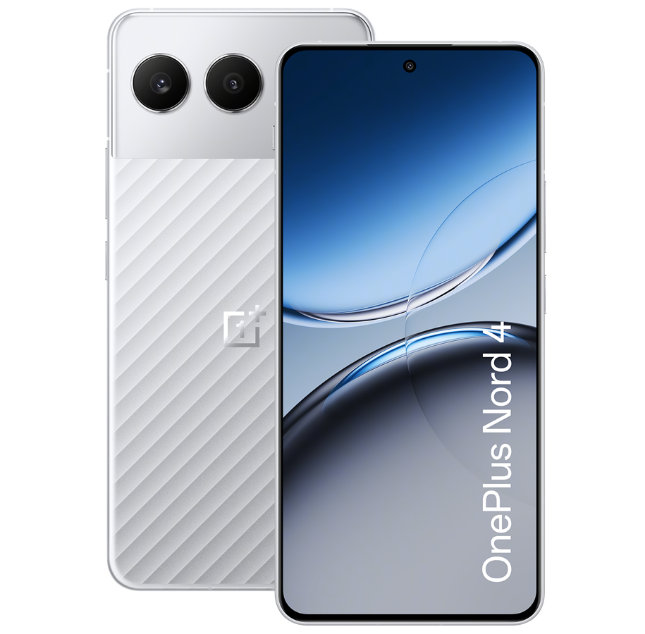 Mobile - OnePlus Nord 4 512GB/16GB - Mercurial Silver - 5011110272