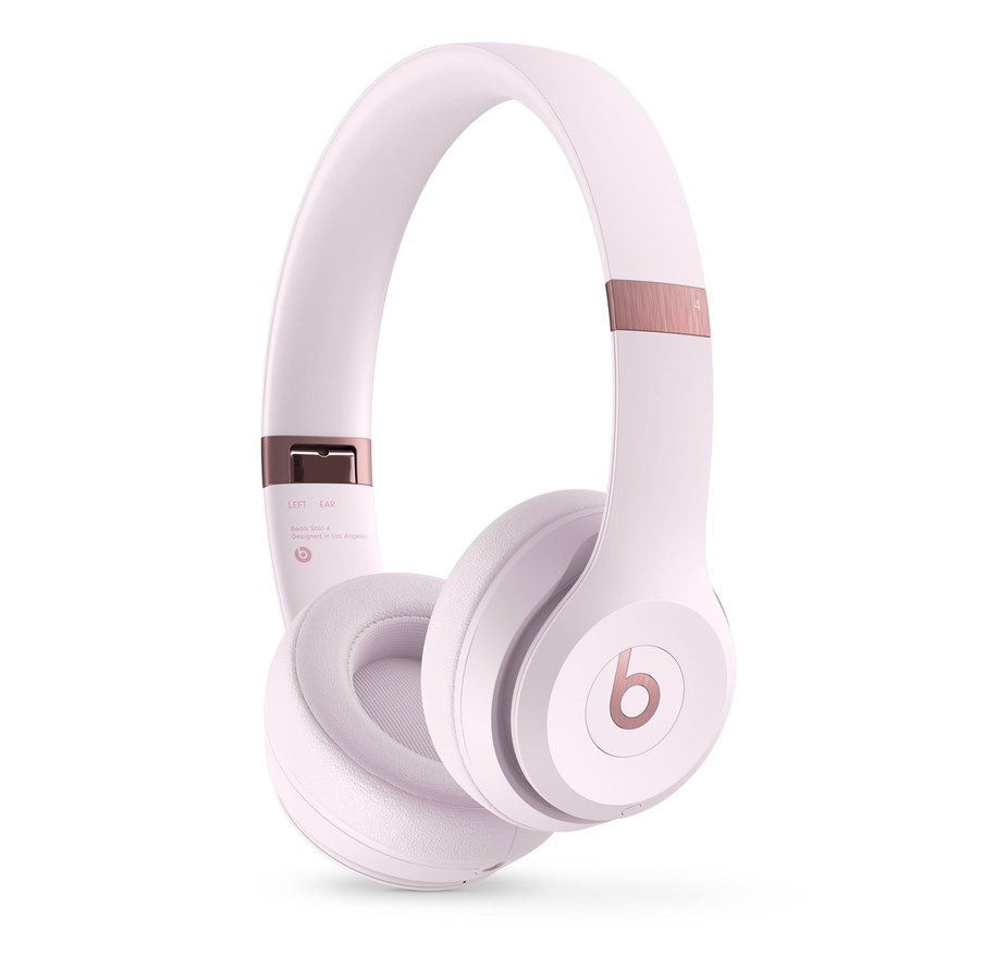 Hörlurar / Headset - Apple Beats Solo4 Wireless Headphones - On-Ear Wireless Headphones - Cloud Pink - MUW33DN/A