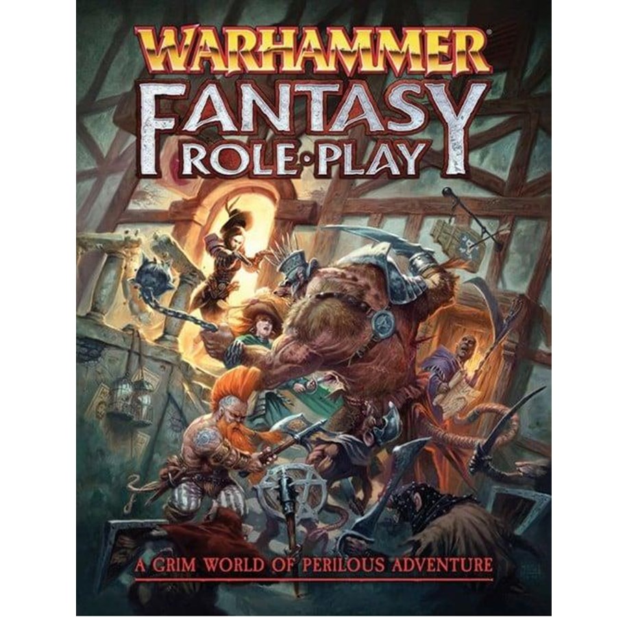 Brädspel - Warhammer - Fantasy Role Play - 4th Edition Rulebook - CB72400