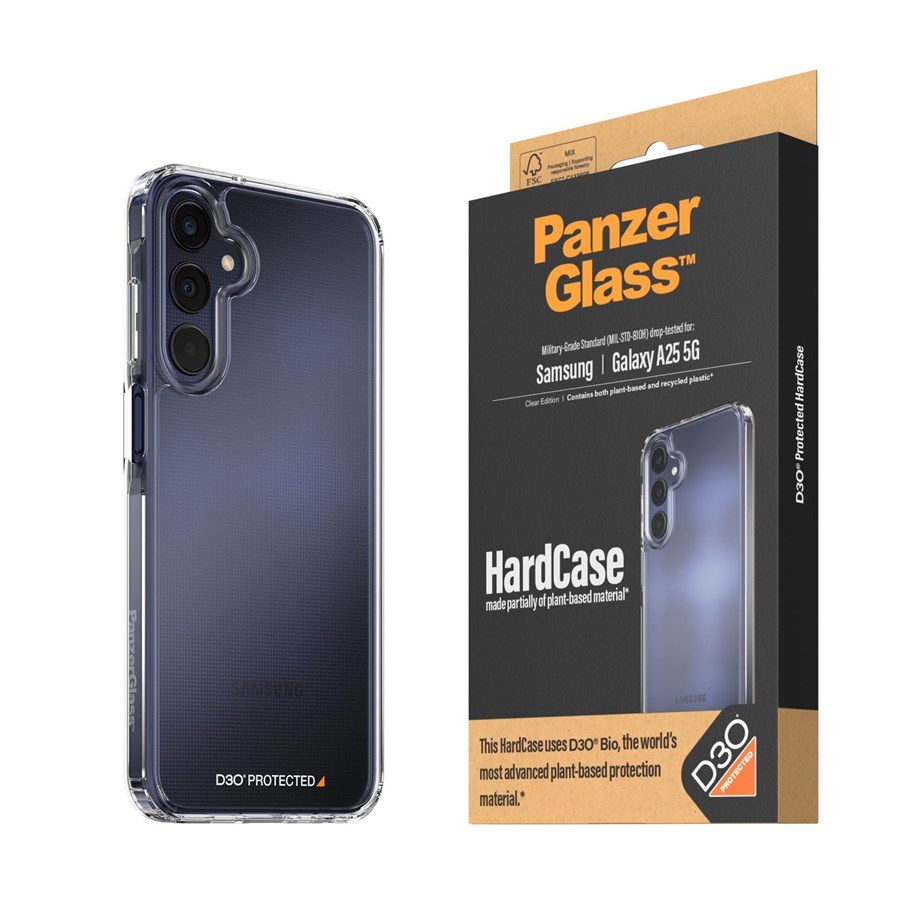 Mobile - Covers & Cases - PanzerGlass HardCase with D3O Samsung Galaxy A25 5G - PANZER0466
