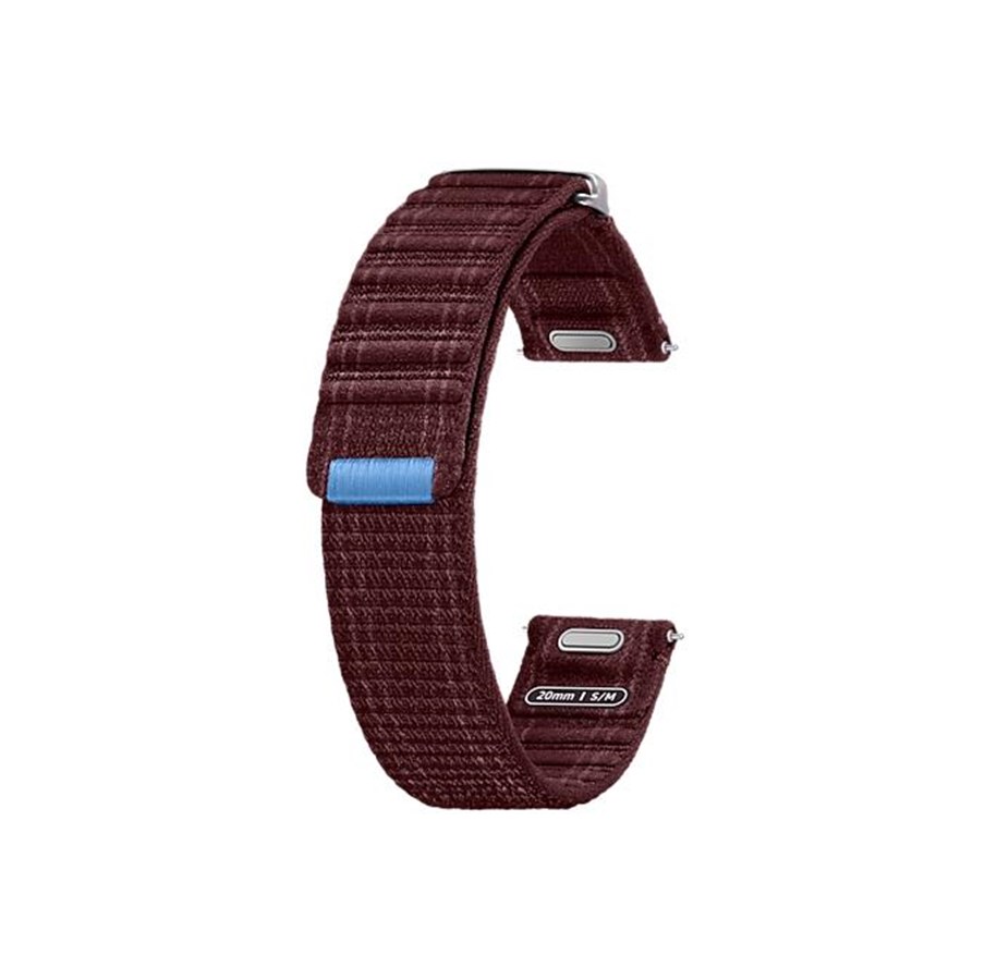 Smartwatch - Accessories - Samsung Galaxy Watch7 Fabric Band (S/M) - Wine - ET-SVL30SEEGEU