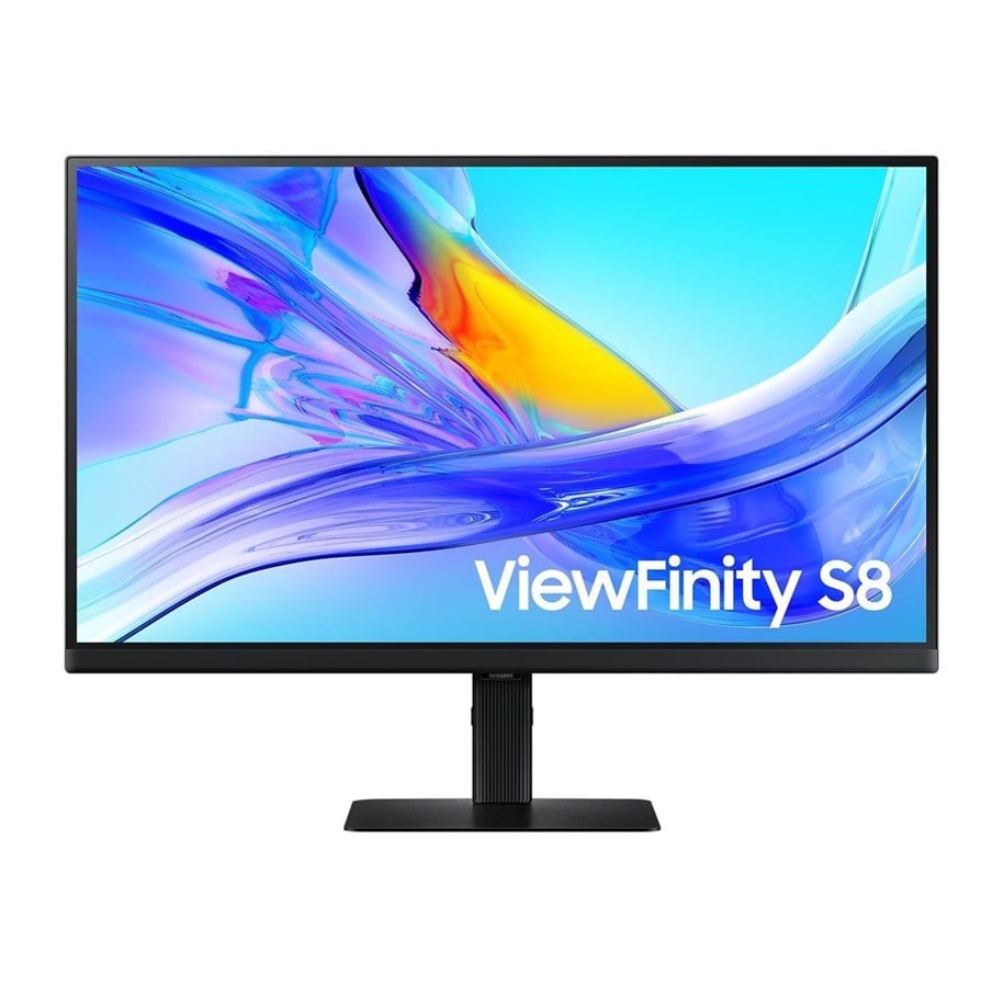 Skärm - 27" Samsung ViewFinity S8 S27D800UAU - 3840x2160 (4K) - 60Hz - IPS - 90W USB-C - KVM switch - LS27D800UAUXEN
