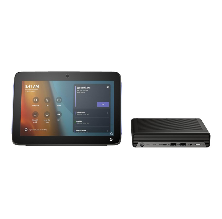 Videokonferens - HP Poly Studio - for Microsoft Teams - Base Kit G9 Plus - video conferencing kit - A3LU8AA#ABB